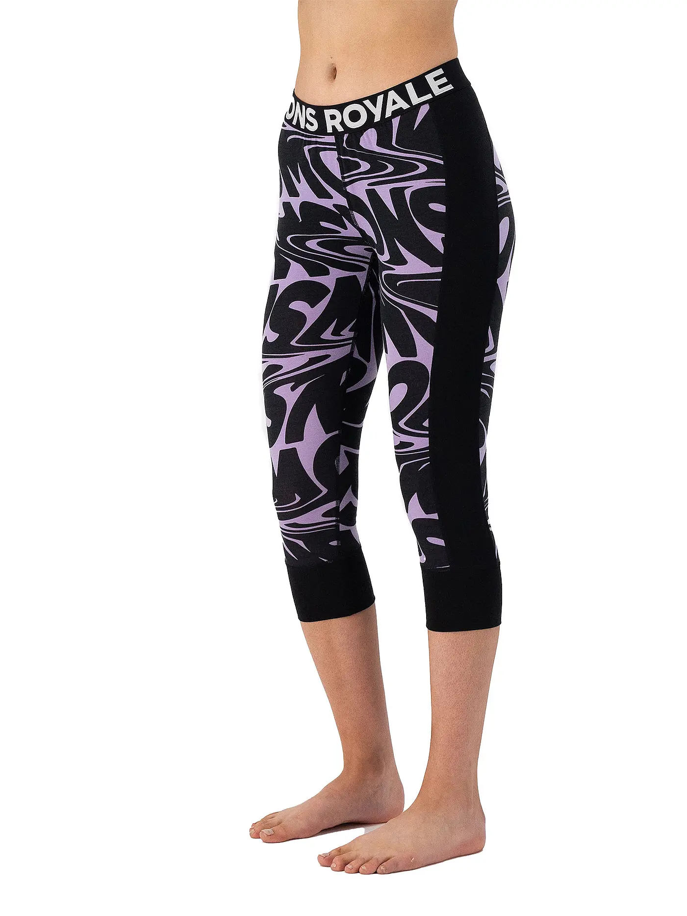 MONS ROYALE | Damen Funktionstight Cascade Merino Flex 200 3/4 | 